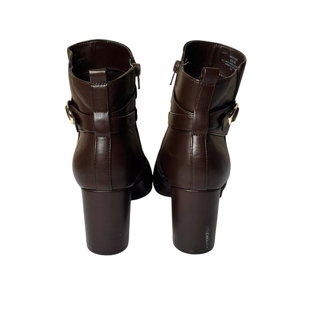 Kelly & Katie Women’s Flomis Bootie Brown Synthetic Leather Size 9‎ Professional - Picture 4 of 9